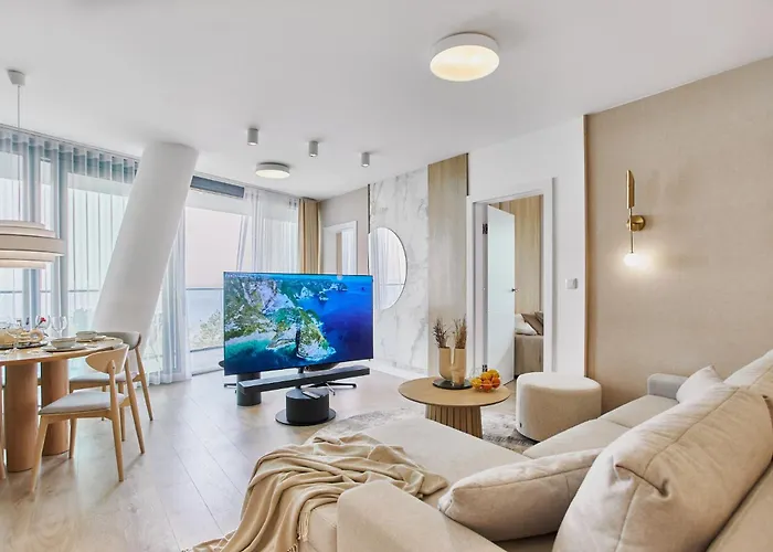 Wave Beachfront Family Apartman Międzyzdroje